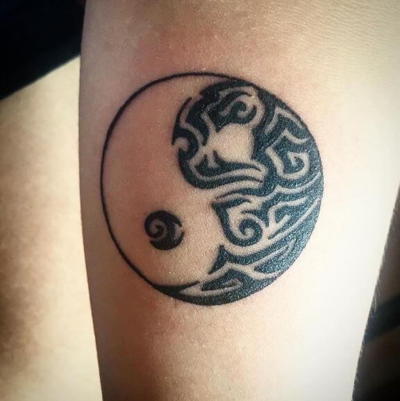 Tatuajes Geniales Yin Yang