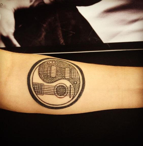 Tatuajes Musicales Yin Yang