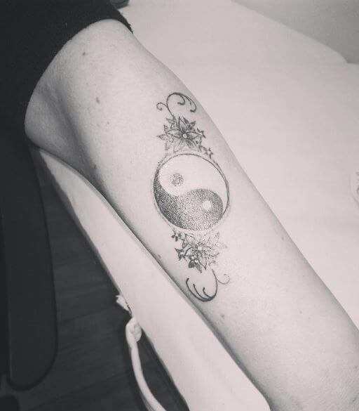 Boceto Tatuajes Yin Yang