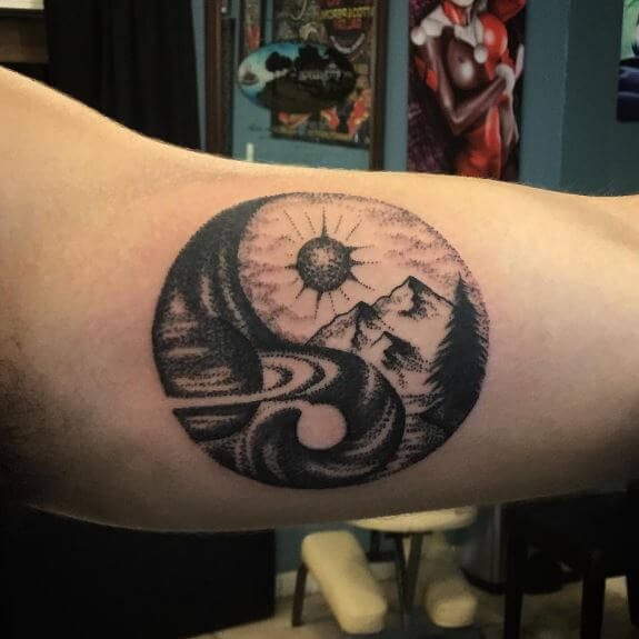 Tatuajes De Yin Yang Para Hombre