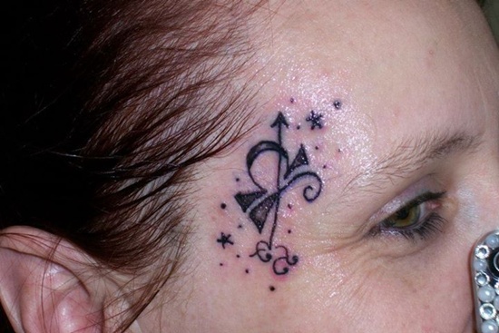 Tatuaje del signo del zodiaco de Libra (2)