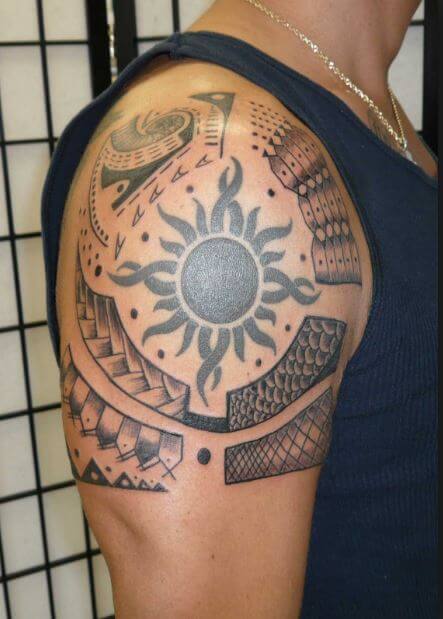 Tatuajes De Sol Y Luna Para Hombres