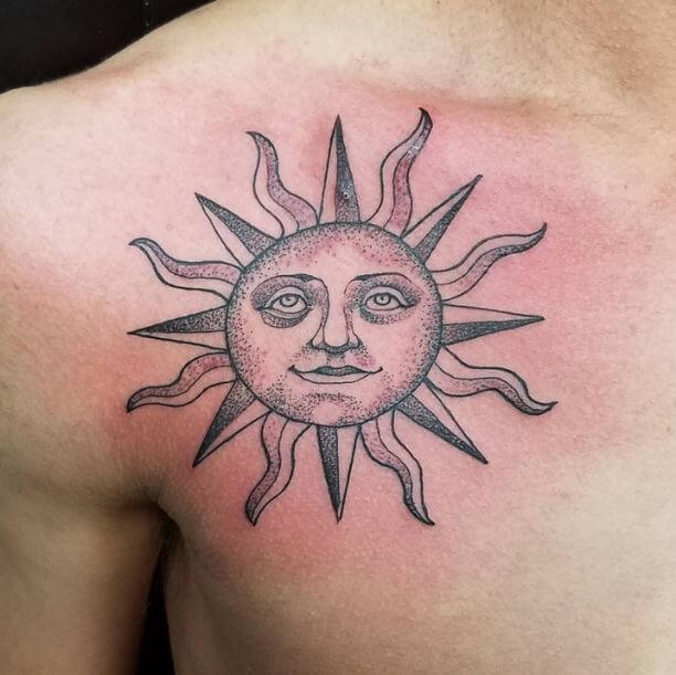 Imagenes de tatuajes de dios del sol