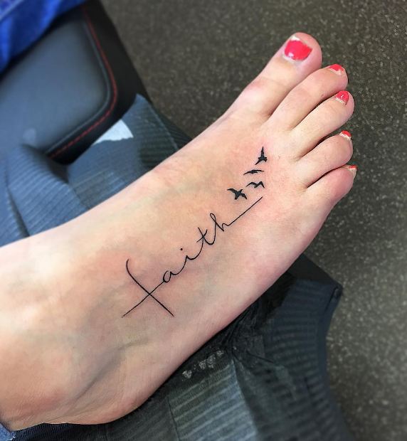 Tatuajes En Los Pies