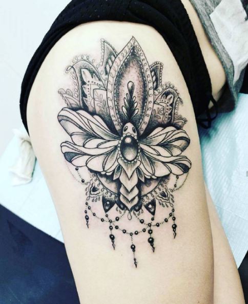 Tatuajes En El Muslo Para Chicas