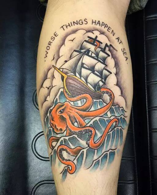 Tatuajes De Pulpo Kraken