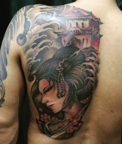 Tatuajes Geisha Hannya