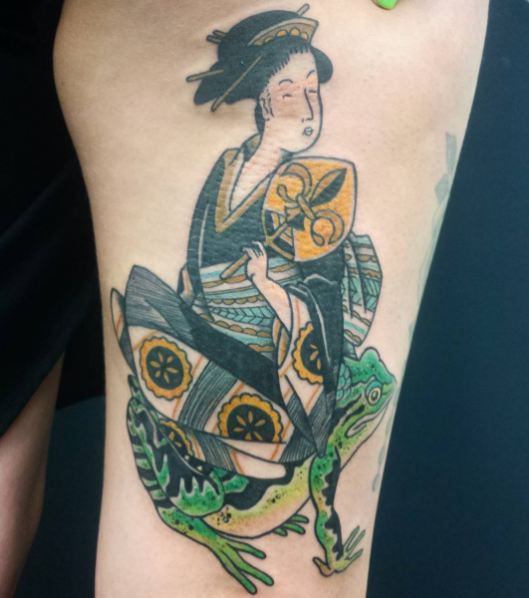 Galería de tatuajes de geishas