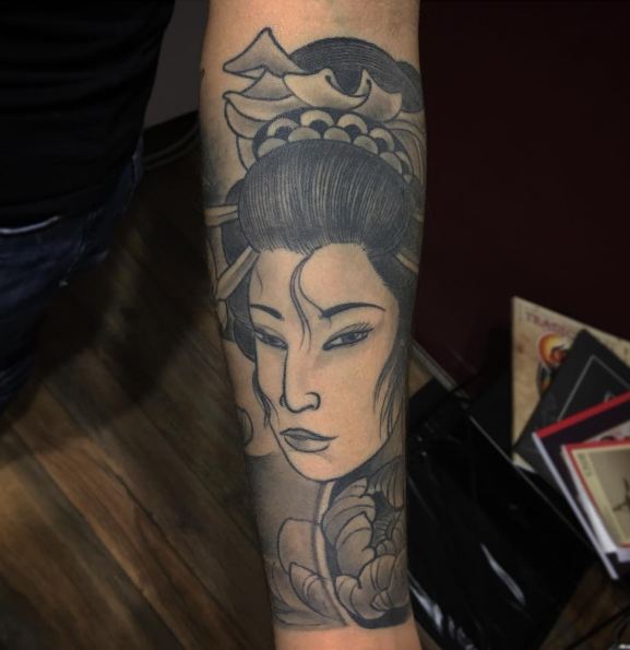 Tatuajes Japoneses Geisha