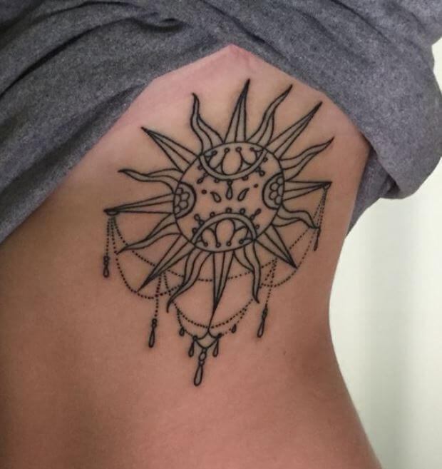 Tatuajes De Sol Y Luna Antiguos