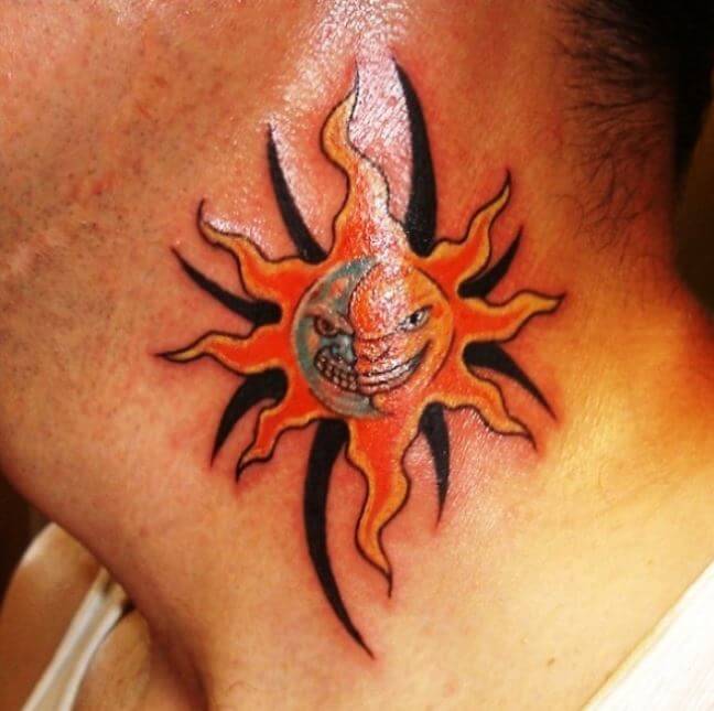 Tatuajes De Sol Y Luna Malvados