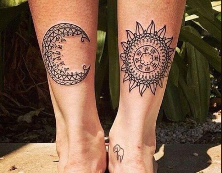 Tatuaje Gitano Sol Y Luna