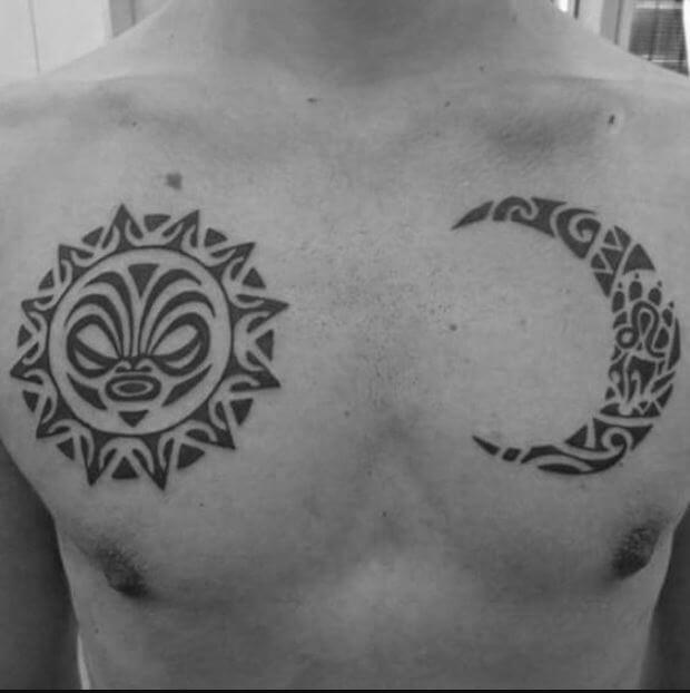Tatuajes Hawaianos De Sol Y Luna