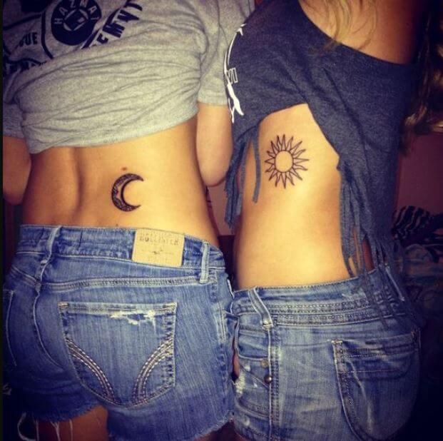 Tatuaje Sol Y Luna Coincidencia
