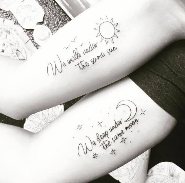 Tatuajes De Sol Y Luna Con Frases