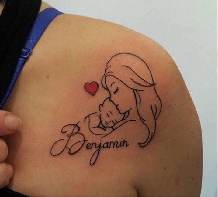 Tatuajes Con Nombres De Niños Para Mamá