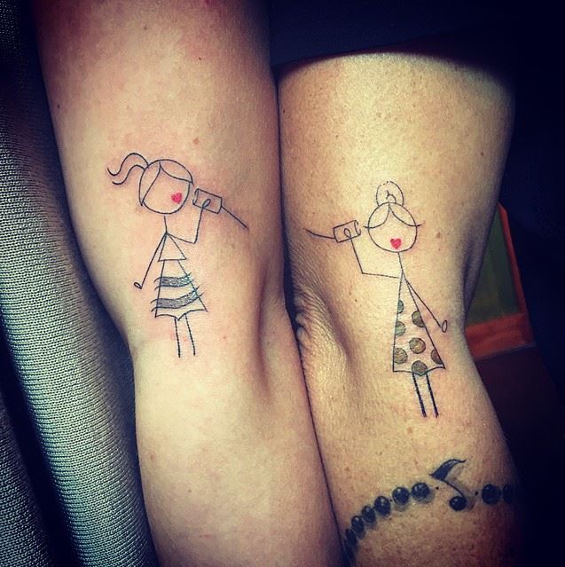 Tatuajes De Mamá E Hija