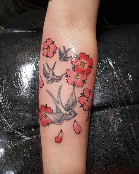 Diseños De Tatuaje De Flor De Cerezo