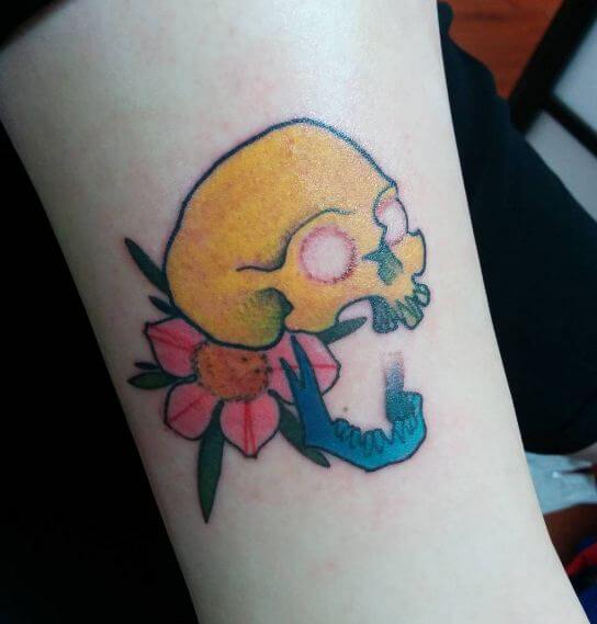 Flash del tatuaje de la flor de cerezo