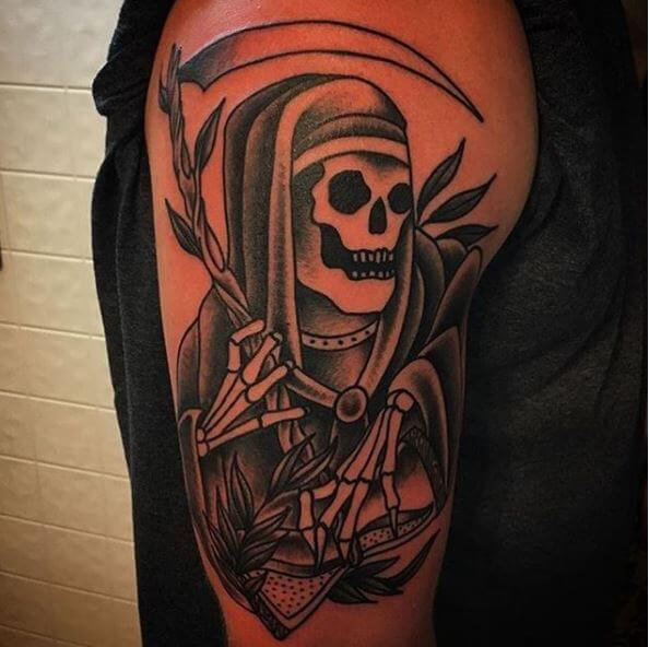 Diseño e ideas de tatuajes de Grim Reaper más populares