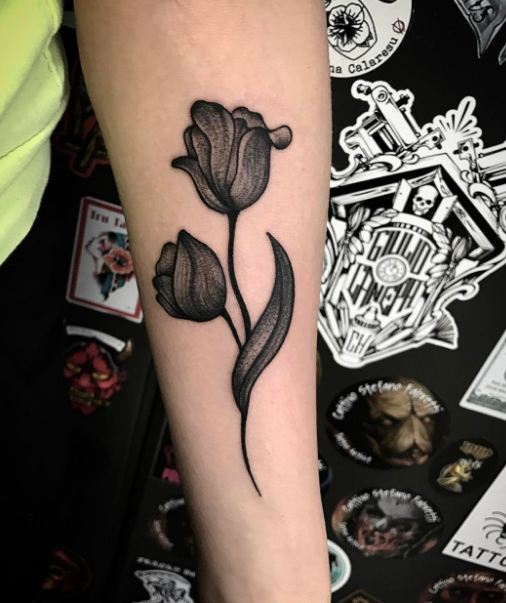 Tatuajes De Tulipanes Para Novia