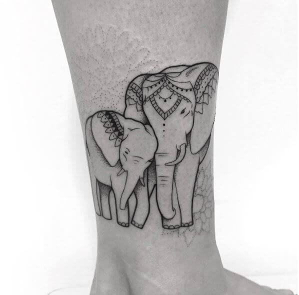 Tatuajes De Elefante Africano