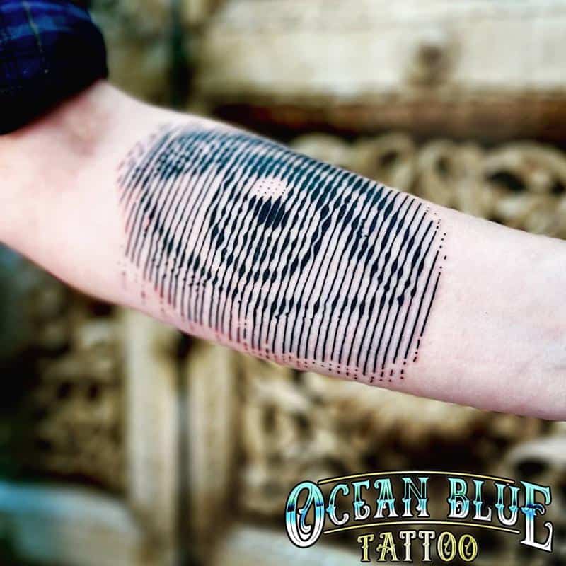 Estudio de arte y tatuaje azul océano 2