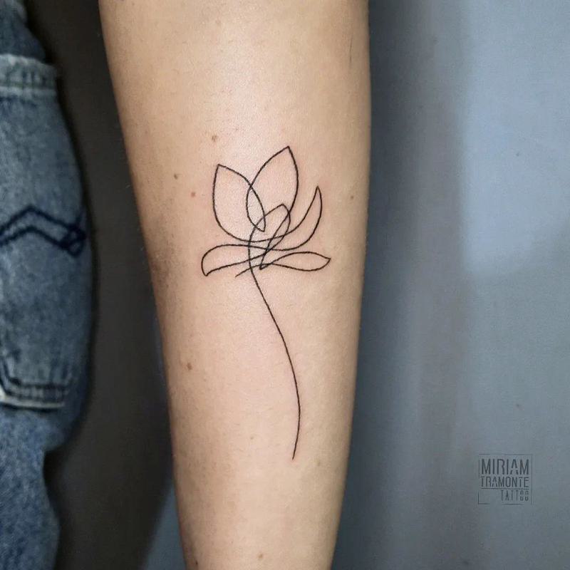 Los diseños de tatuajes de flores más lindos 3