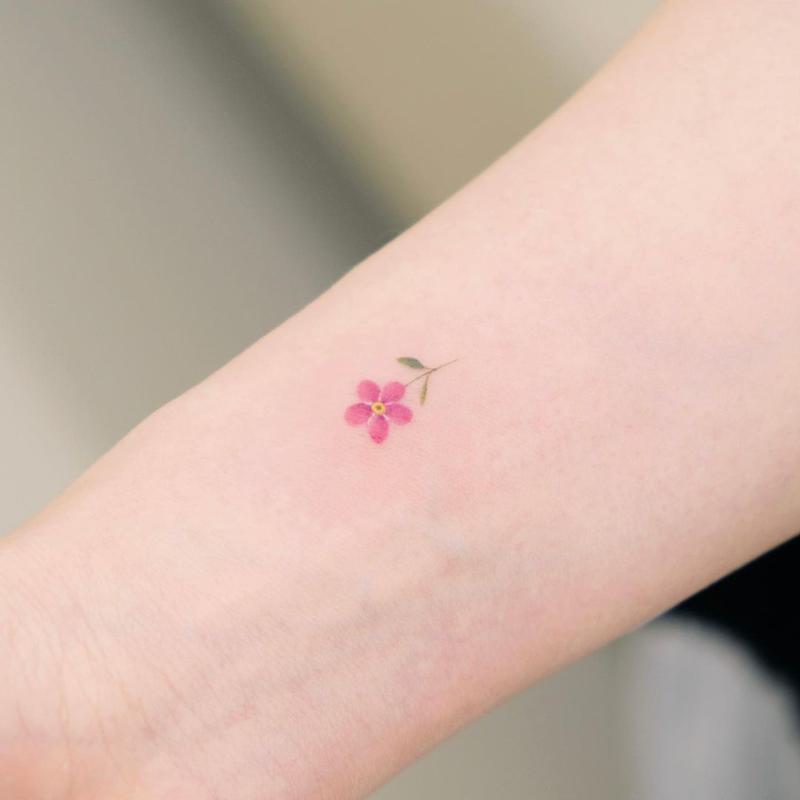 Los diseños de tatuajes de flores más lindos 8