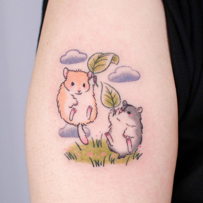 Los diseños de tatuajes de animales más lindos 1