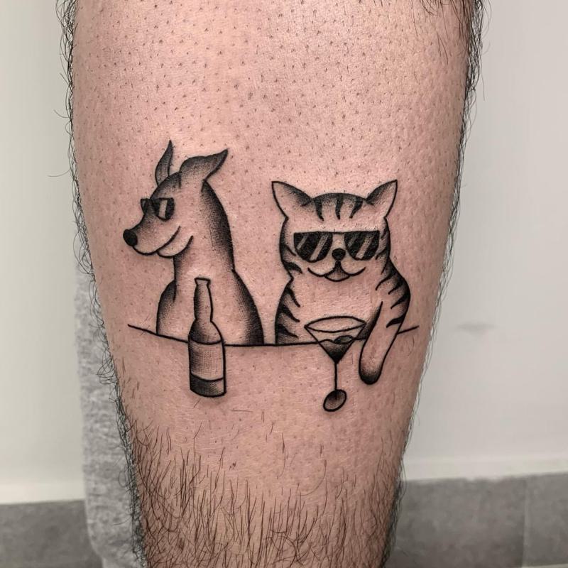 Los diseños de tatuajes de animales más lindos 2