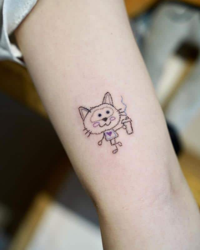 Diseños de tatuajes lindos únicos e inusuales 10