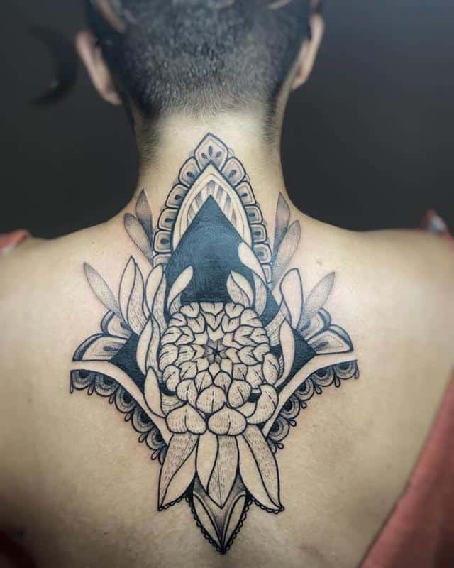 Tatuaje Rosa Negra