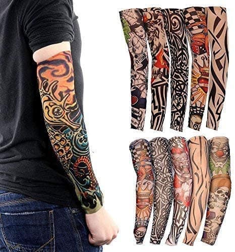Mangas de tatuaje de brazo deportivo