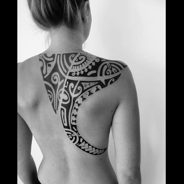 Tatuajes tribales de las islas del Pacífico 1