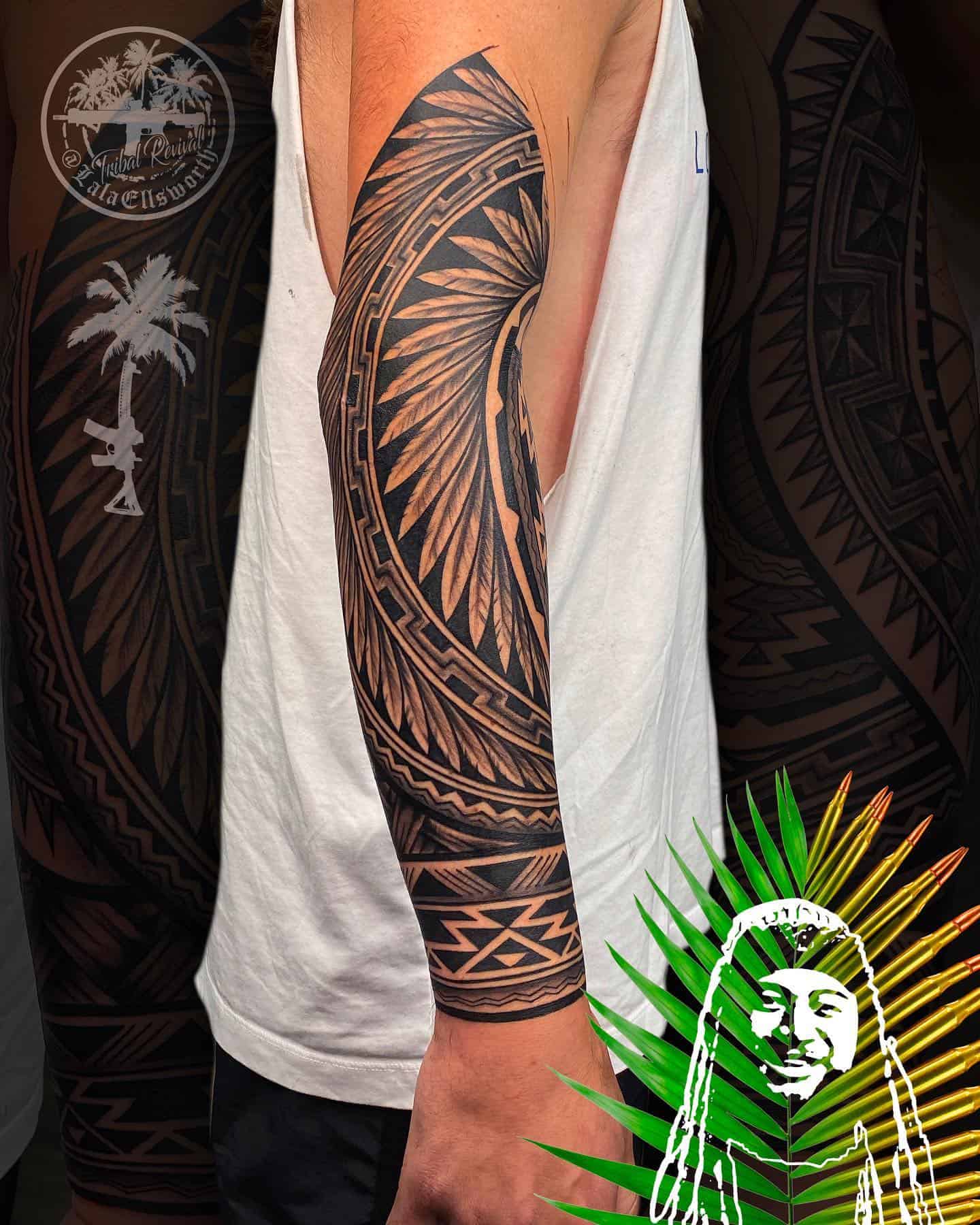 Tatuajes tribales nativos americanos 6