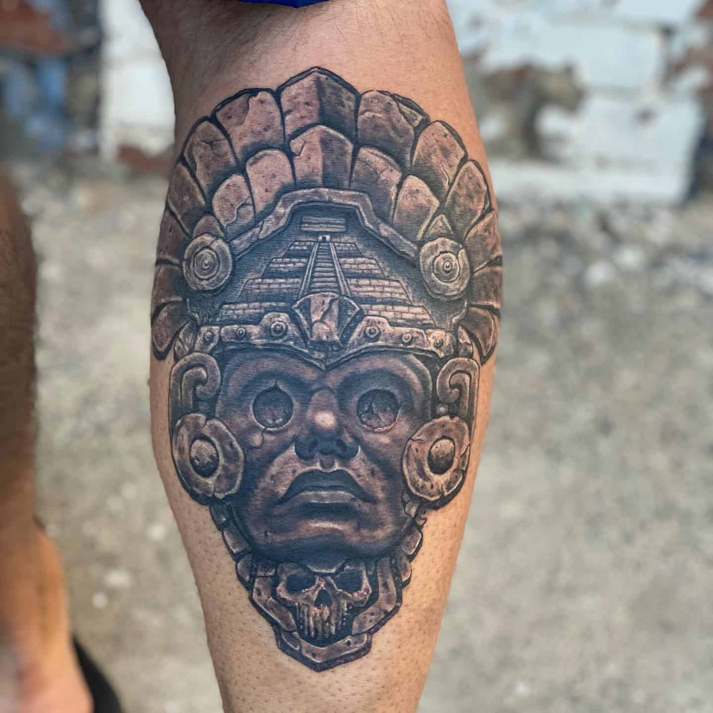 Tatuajes tribales mexicanos (aztecas) 5