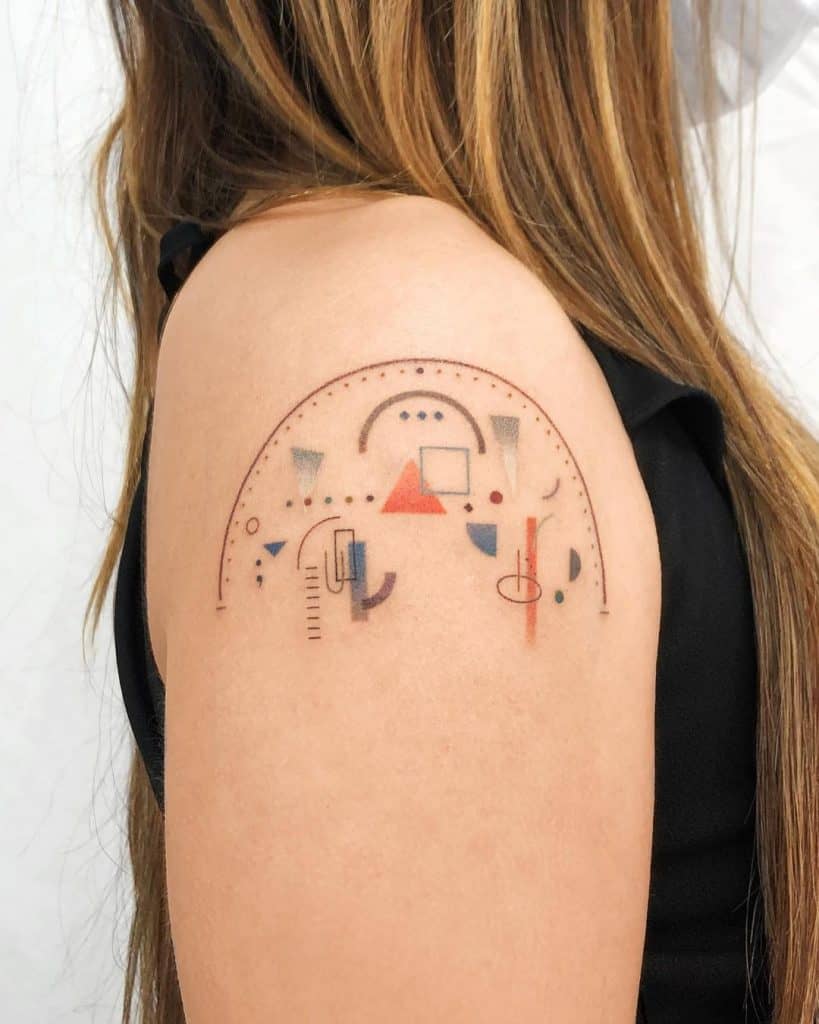 ¿Dónde debo hacerme mi tatuaje de geometría 1?