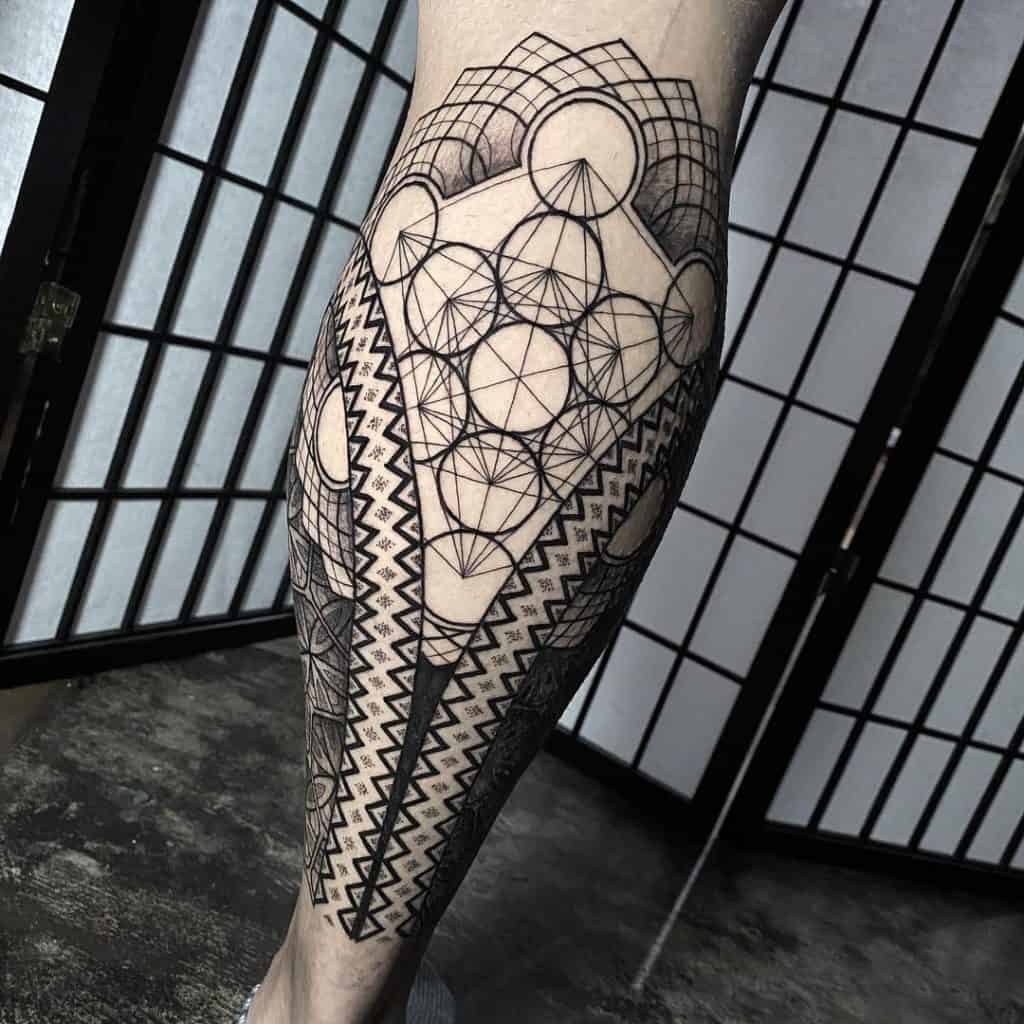 Tatuajes del Cubo de Metatrón 1