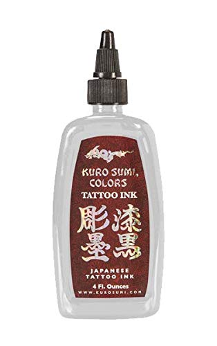 Tinta de tatuaje blanca Kuro Sumi Samurai