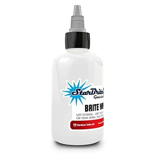 StarBite Colors Tinta para tatuajes Brite White