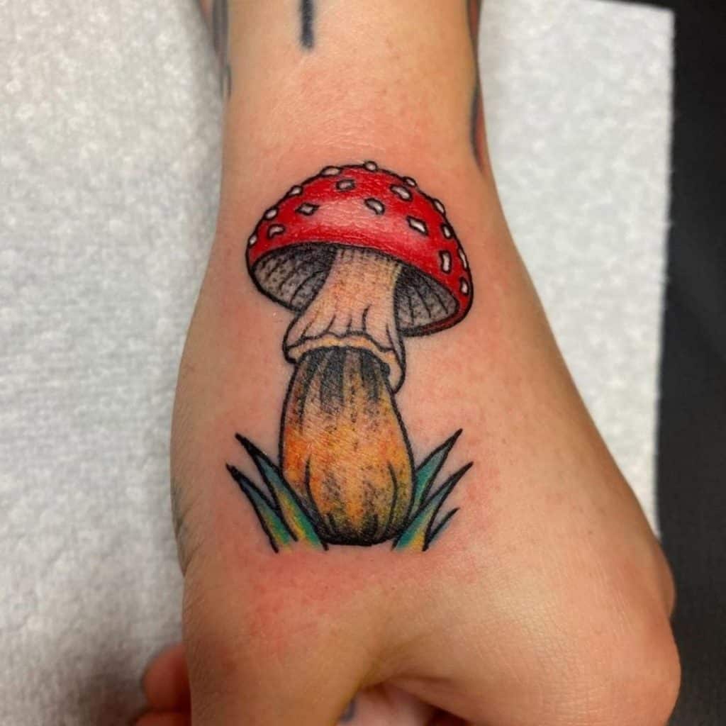 Tatuaje de hongos