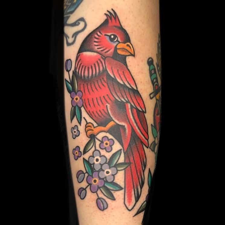 Tatuaje de pájaro