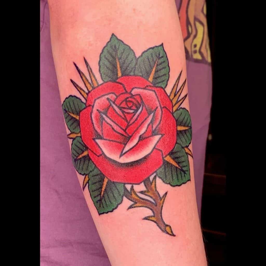 tatuaje de flor