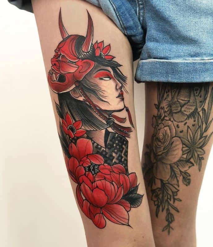 Significado del tatuaje de Geisha