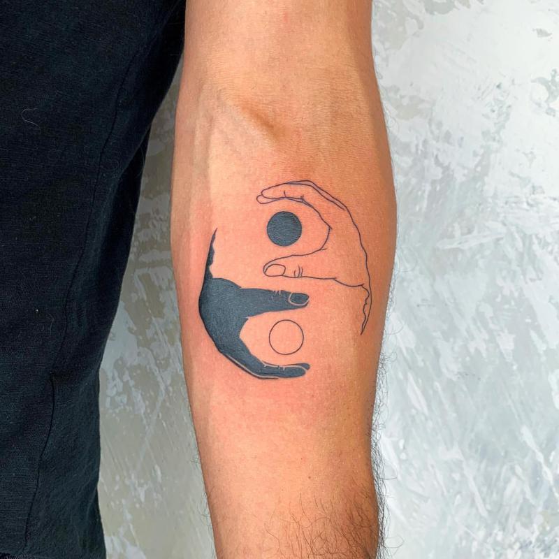 Significado del tatuaje Yin Yang