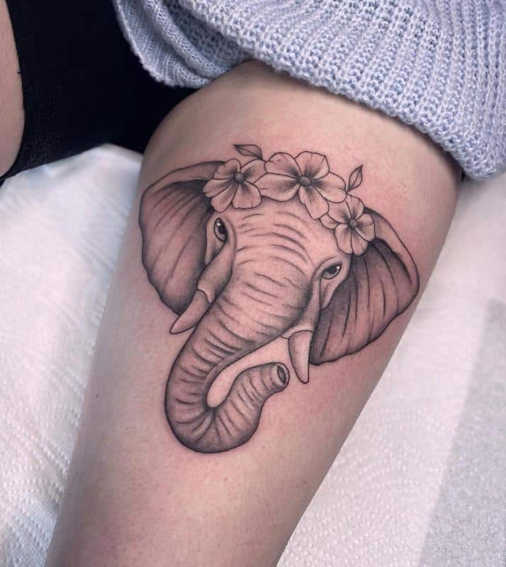 Significado del tatuaje de elefante