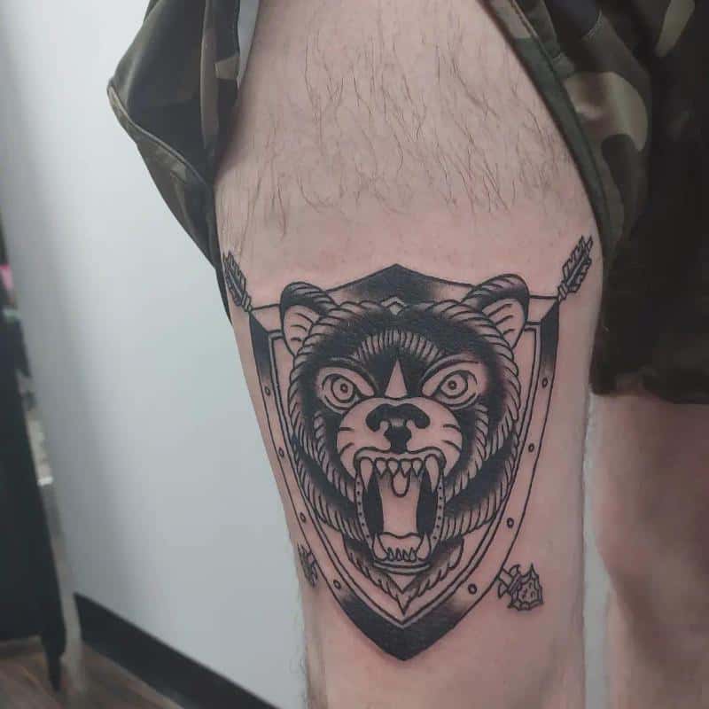 Significado del tatuaje del oso