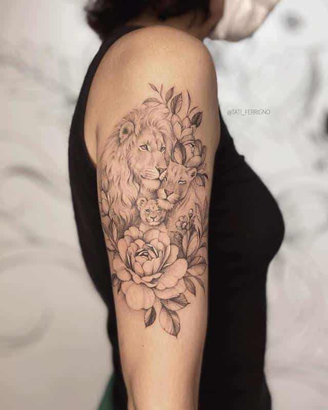 Significado del tatuaje del león