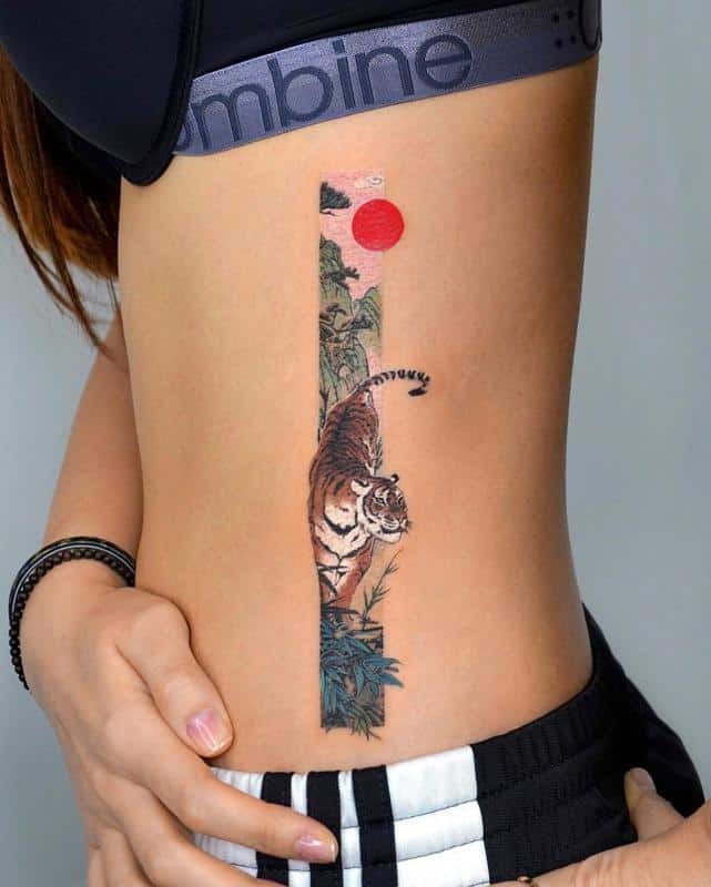 Significado del tatuaje del tigre